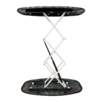 Stand Counter Ovalado sin Luz 75x45 cm