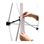 Panel Araña Textil Recto 3 Cuerpos