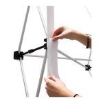 Panel Araña Textil Recto 4 Cuerpos