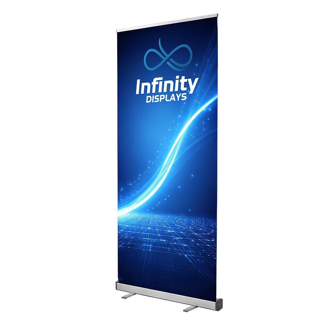 porta pendón roller 80x200