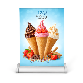 Mini Porta Pendón Roller A3