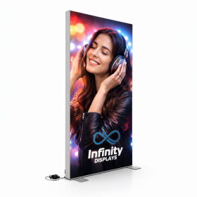 Light Box Totem Plegable Con Luz 85*200 cms